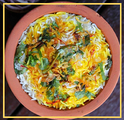 Veg Ghee Clay Pot Biryani